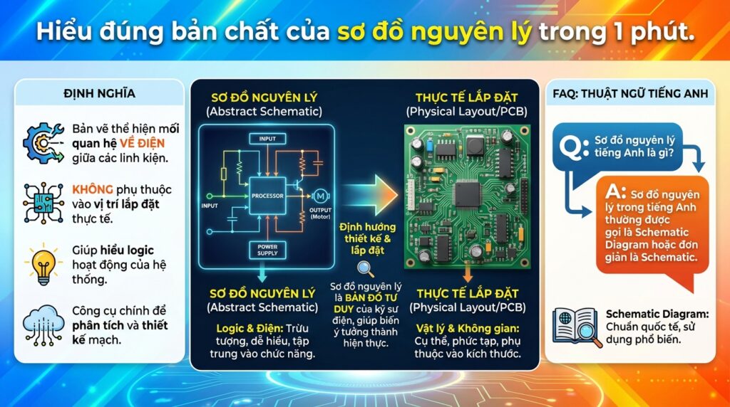 Hiểu đúng bản chất của sơ đồ nguyên lý trong 1 phút.