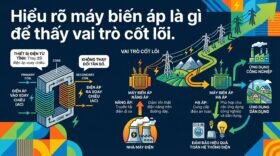 Hiểu rõ máy biến áp là gì để thấy vai trò cốt lõi.