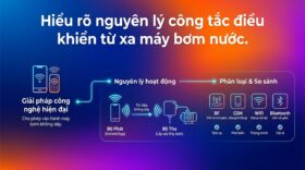 Hiểu rõ nguyên lý công tắc điều khiển từ xa máy bơm nước.