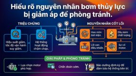 Hiểu rõ nguyên nhân bơm thủy lực bị giảm áp để phòng tránh.