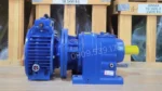 Hộp giảm tốc 2 cấp UDL 0.37kW - R37 góc nghiêng trái