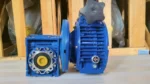 Hộp giảm tốc 2 cấp UDL 0.8kW - NMRV 63 góc nghiêng phải