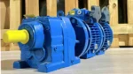 Hộp giảm tốc 3 cấp (2 UDL 0.37kW và 1 R37) chính hãng
