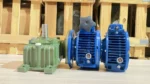 Góc bên phải của Hộp giảm tốc 3 cấp (2 UDL 0.37kW và 1 WPDO 60)