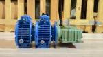 Góc bên trái của Hộp giảm tốc 3 cấp (2 UDL 0.37kW và 1 WPDO 60)