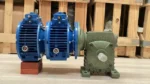 Góc bên trái của Hộp giảm tốc 3 cấp (2 UDL 1.5kW và 1 WPDS 100)