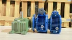 Góc bên phải của Hộp giảm tốc 3 cấp (2 UDL 2.2kW và 1 WPDO 120)