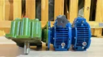 Góc bên phải của Hộp giảm tốc 3 cấp (2 UDL 2.2kW và 1 WPDX 120)