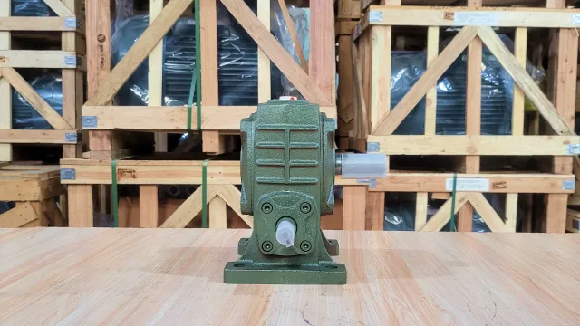 Hộp giảm tốc trục vít WPA 50 góc nghiêng phải