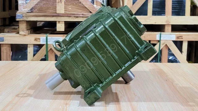 Góc bên phải của Hộp giảm tốc trục vít WPX 120