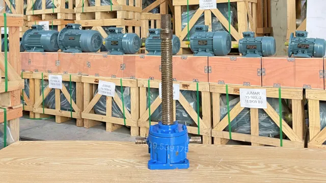 Góc ở phía sau của Hộp giảm tốc vít me SWLD25 SWL25