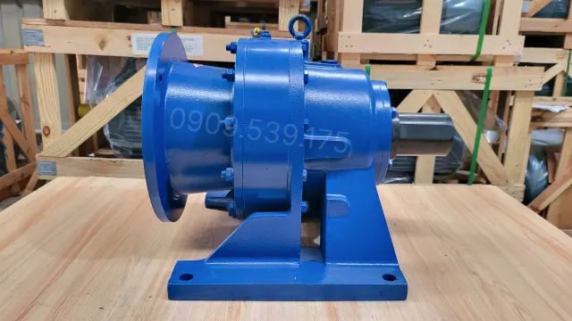 Góc bên trái của Hộp số giảm tốc Cycloid 11kW 15Hp