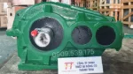 Góc trực diện của Hộp Số Giảm Tốc ZQ 200 (Size 200) – Trục Ra 40mm
