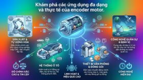 Khám phá các ứng dụng đa dạng và thực tế của encoder motor.