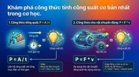 Khám phá công thức tính công suất cơ bản nhất trong cơ học.