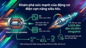 Khám phá sức mạnh của động cơ điện vạn năng siêu tốc.