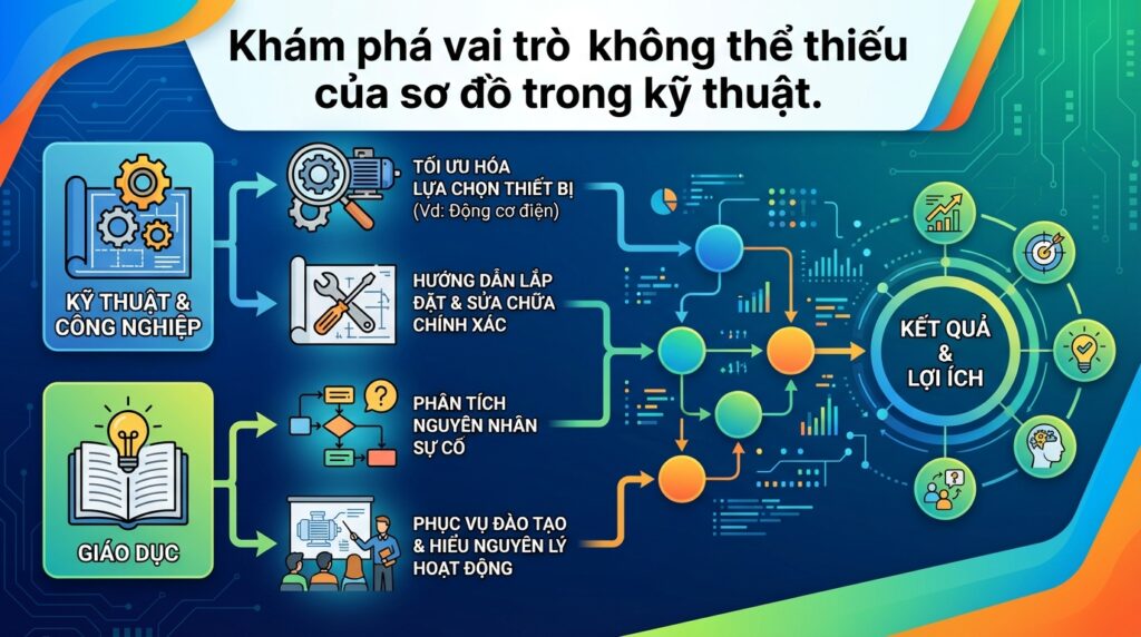 Khám phá vai trò không thể thiếu của sơ đồ trong kỹ thuật.