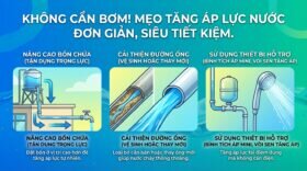 Không cần bơm! Mẹo tăng áp lực nước đơn giản, siêu tiết kiệm.