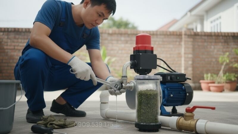 Kiểm tra hệ thống đường ống và van.