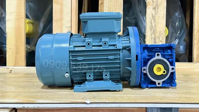 Motor giảm tốc NMRV 30 0.09kW 0.12Hp nhỏ gọn, chắc chắn