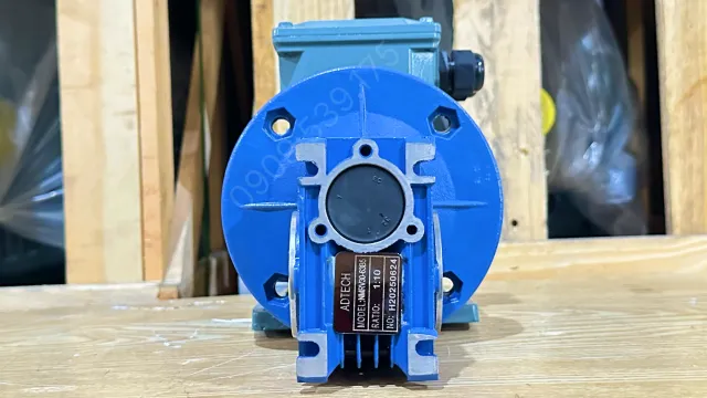 Phần hộp giảm tốc của motor giảm tốc NMRV 30 0.09kW 0.12Hp