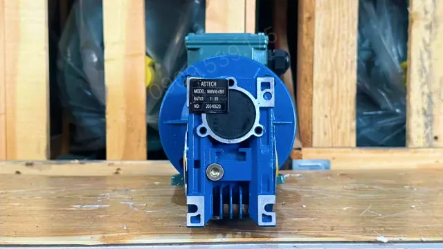 Phần hộp giảm tốc của Motor giảm tốc NMRV 40 0.25kW 0.34Hp
