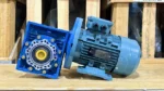 Motor giảm tốc NMRV 63 0.75kW 1Hp phủ lớp sơn tĩnh điện