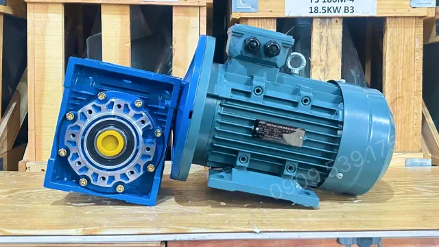 Motor giảm tốc NMRV 75 2.2kW 3Hp phủ lớp sơn tĩnh điện