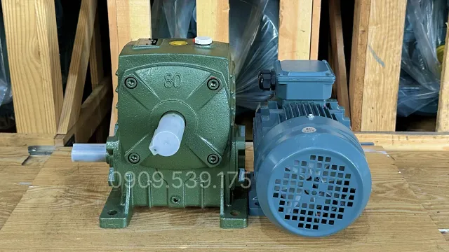 Motor giảm tốc WPA 80 1.1kW 1.5Hp có thiết kế phù hợp lắp với nhiều thiết bị