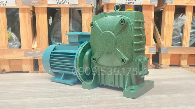 Motor giảm tốc WPDA 135 3kW 4Hp phù hợp lắp nhiều loại thiết bị
