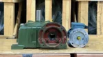 Motor giảm tốc WPDO 100 1.1kW 1.5Hp mặt trước