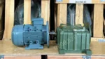 Motor giảm tốc WPDO 80 1.1kW 1.5Hp góc trái