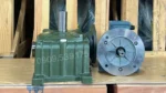 Motor giảm tốc WPDO 80 1.5kW 2Hp mặt trước