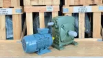 Motor giảm tốc WPS 100 1.5kW 2Hp nhìn từ góc nghiêng