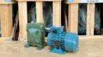 Motor giảm tốc WPS 50 0.18kW 0.25Hp với vỏ ngoài có lớp sơn tĩnh điện