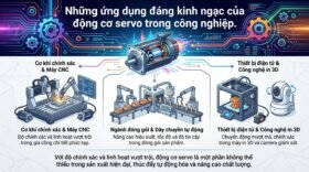 Những ứng dụng đáng kinh ngạc của động cơ servo trong công nghiệp.