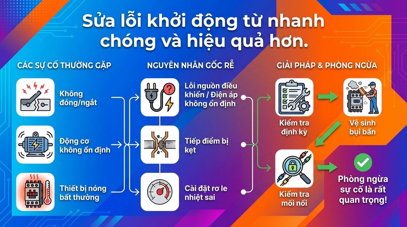 Sửa lỗi khởi động từ nhanh chóng và hiệu quả hơn.