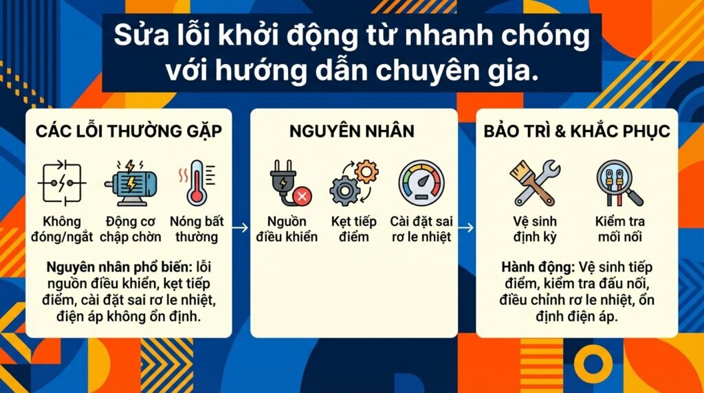 Sửa lỗi khởi động từ nhanh chóng với hướng dẫn chuyên gia.