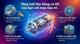 Tăng tuổi thọ động cơ DC của bạn với mẹo bảo trì.