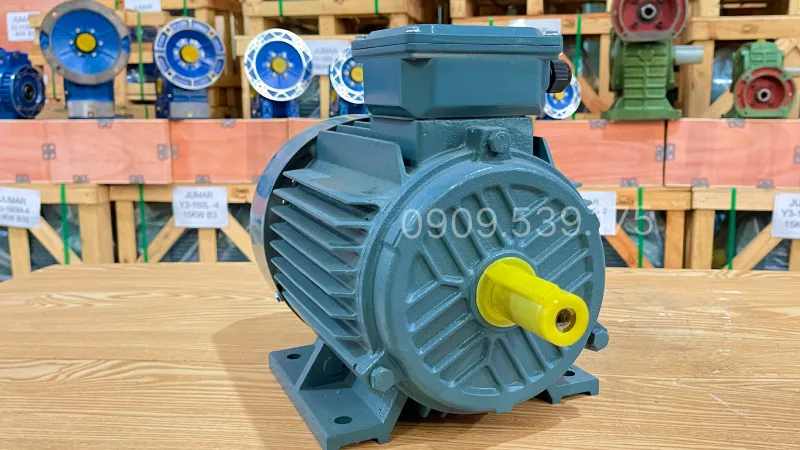 Thiết kế tổng quan động cơ điện 3 pha 2.2kW 3Hp
