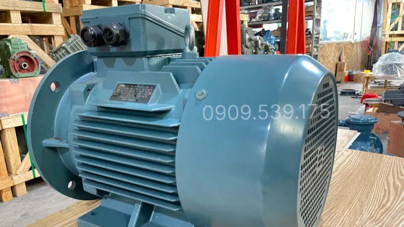 Thiết kế tổng quan động cơ điện 3 pha 7.5kW 10Hp