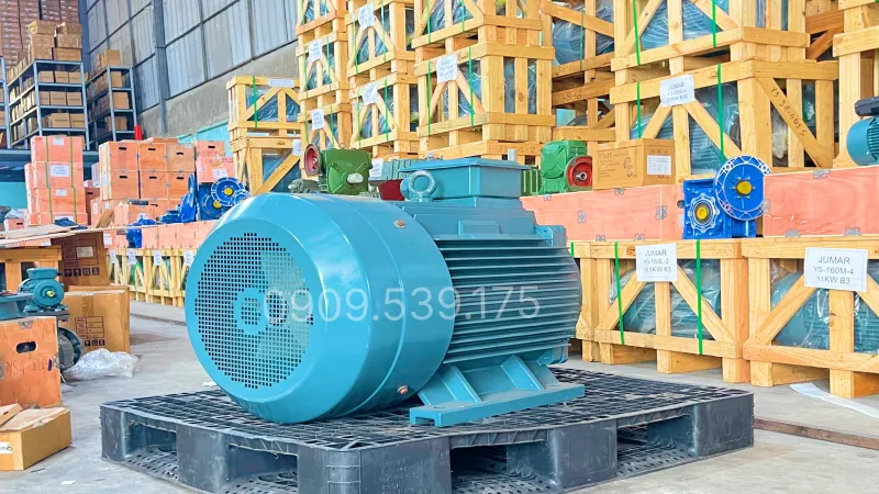 Thiết kế tổng quan động cơ điện 3 pha 75kW 100Hp