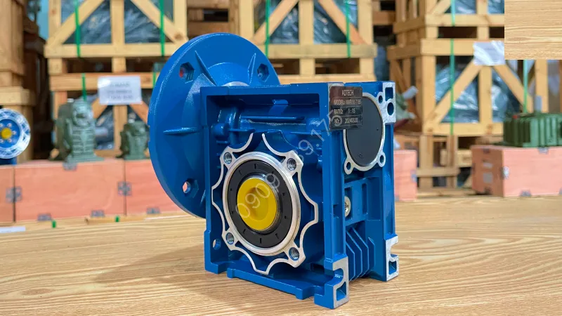 Overview design of NMRV 63 Gearbox
