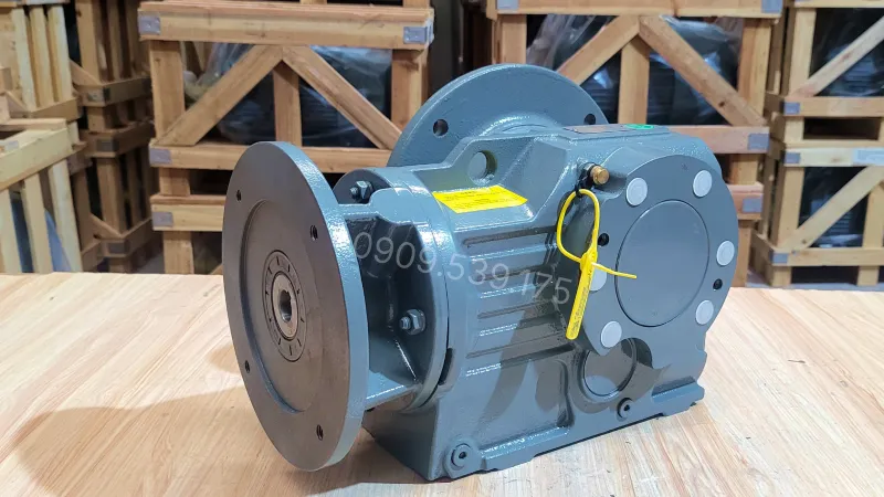Thiết kế tổng quan hộp giảm tốc tải nặng trục vuông góc K 37kW 50Hp