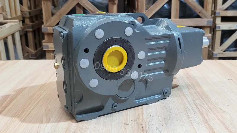 General design of the Heavy-Duty S-Series Helical Worm Gearbox 37kW 50Hp