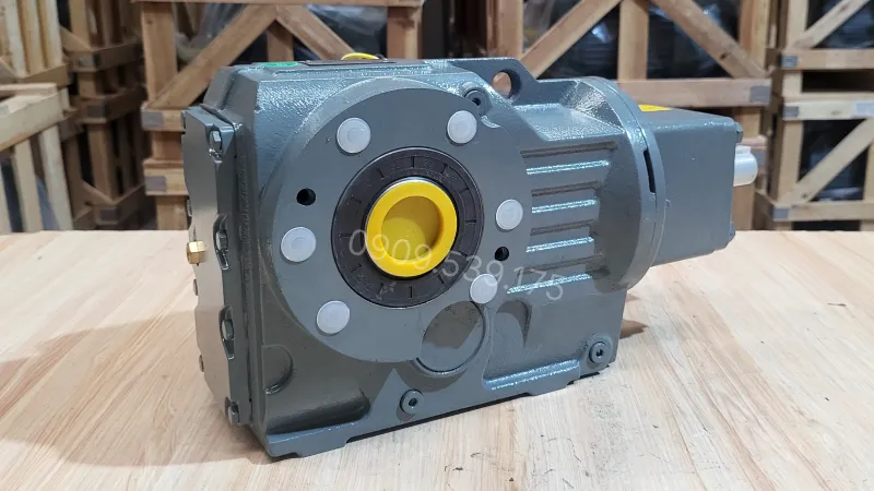 Thiết kế tổng quan hộp giảm tốc tải nặng trục vuông góc S 4.0kW 5.5Hp