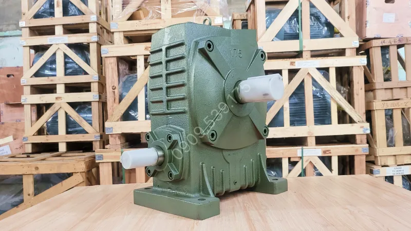 General design of the WPA 120 worm gearbox