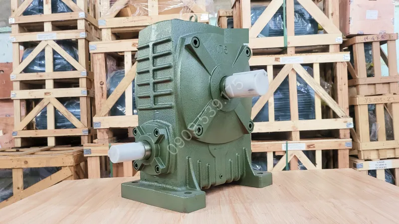 Overall design of the WPA 175 worm gearbox