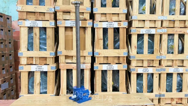 Thiết kế tổng quan Hộp giảm tốc vít me SWLD120 SWL120