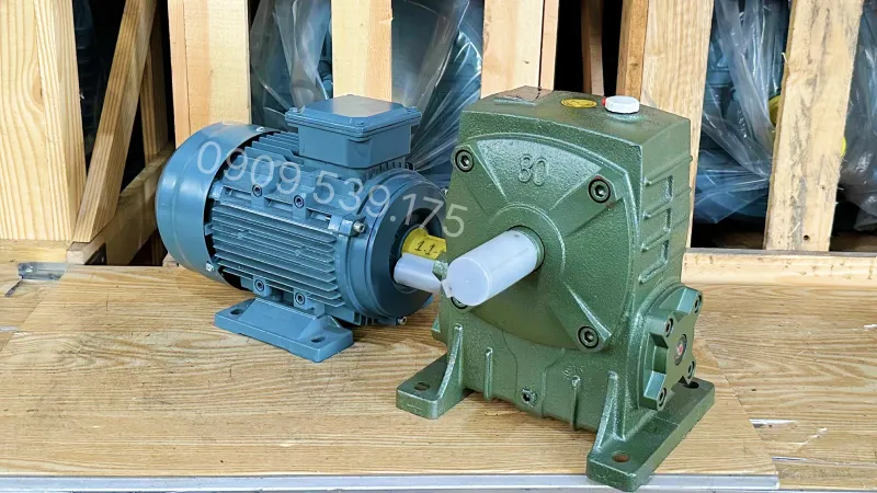 Overview design of the WPA 80 Gear Motor 1.1kW 1.5Hp